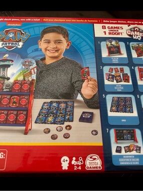 Paw Patrol Multi-Game Set - Blue, Red, Green
